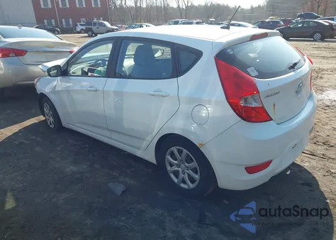 2014 Hyundai Accent Gs из США, поврежденный, VIN KMHCT5AE9EU189237
